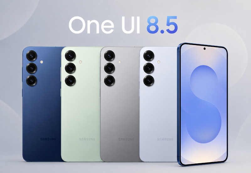 삼성은 5개월간 베타 테스트 후 지원되는 갤럭시용 One UI 8.5를 발표했습니다