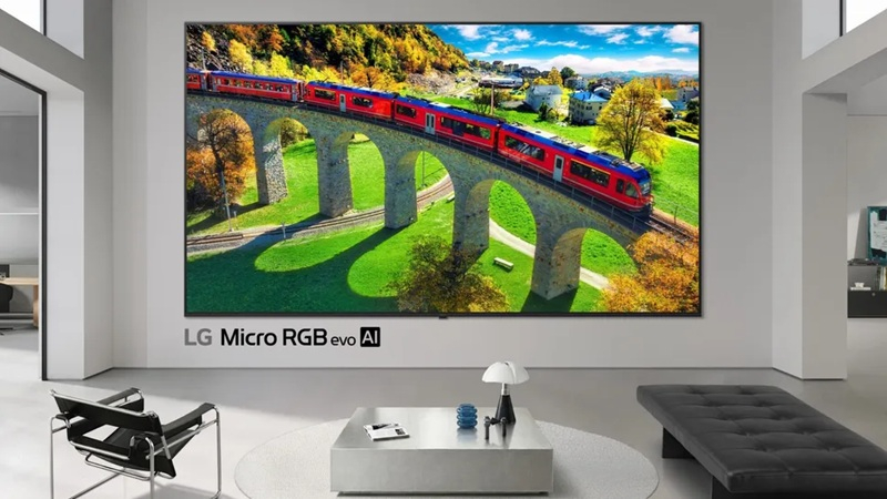 LG 마이크로 RGB Evo TV 가격 공개 – 75인치 모델은 최소 5,000달러입니다