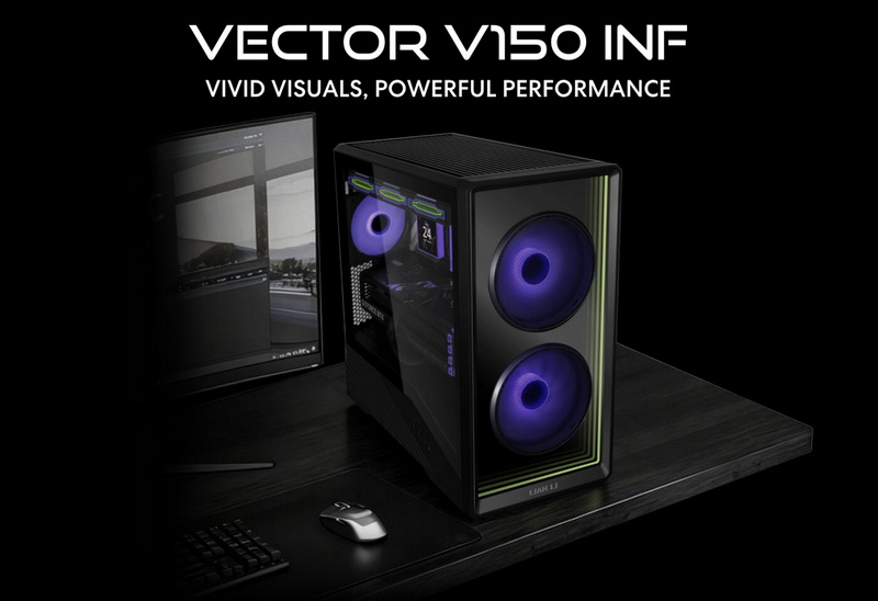 리안 리가 새로운 콤팩트 케이스 Vector V150 INF와 “스트림 미러”를 발표했습니다