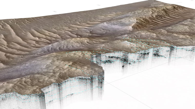 퍼시버런스 로버는 화성 표면 아래에 고대의 하천 삼각주를 발견했습니다