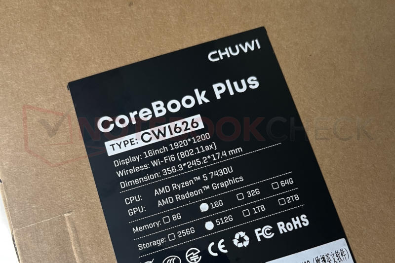 추위는 다시 프로세서 교체로 밝혀졌습니다: 노트북에 명시된 사양보다 약한 Ryzen이 장착되어 있습니다