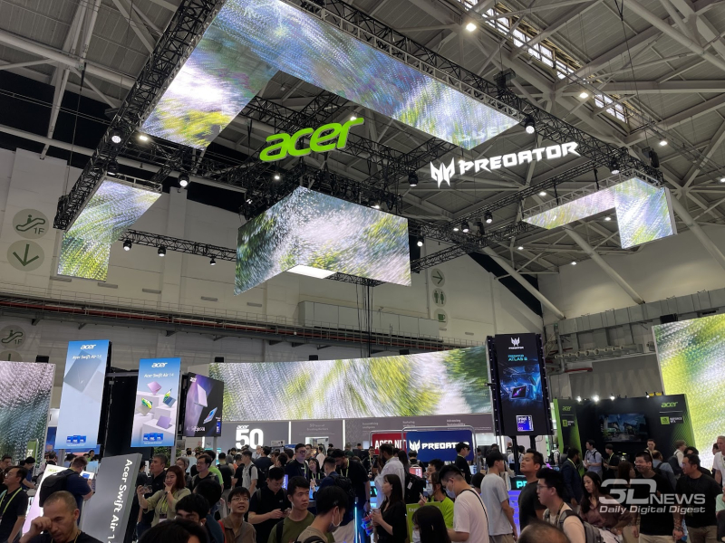 컴퓨텍스 2026에서 Acer 전시회 리포트: 혁신의 다섯 십년, 인텔리전트 안경, 게임 콘솔 및 미래 가젯