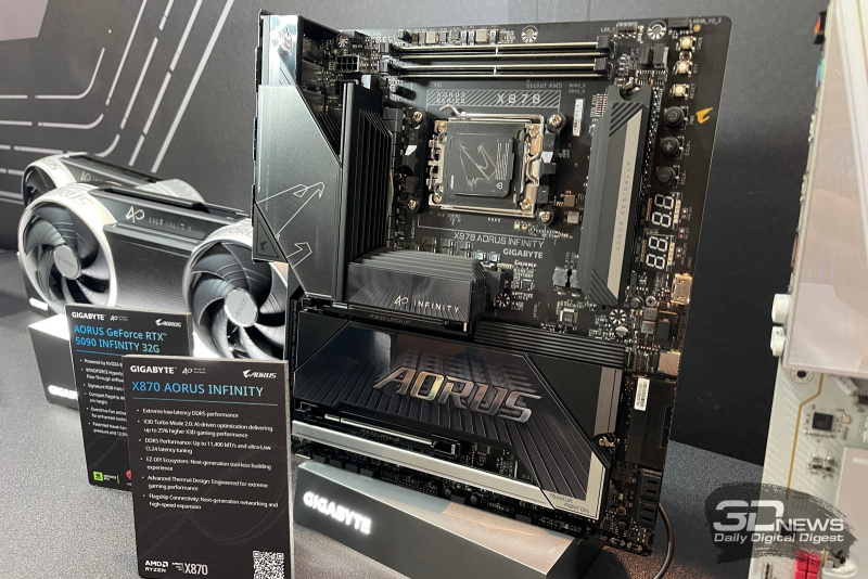 기가바이트는 독특한 다공성 방열판이 있는 X870E 아우로스 인피니티 넥스트와 메모리 성능 가속을 목표로 한 X870 아우로스 인피니티 보드를 출시했습니다