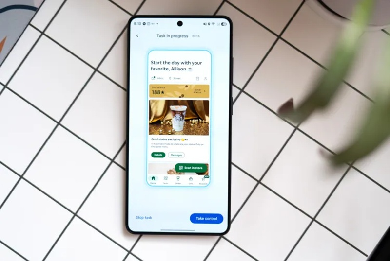 구글은 삼성 갤럭시 S26에서 택시와 음식 주문을 받을 수 있는 AI 에이전트 제미니를 발표했다