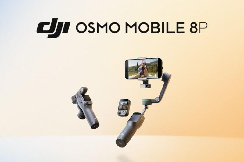 DJI Osmo Mobile 8P용 새 스테이빌라이저가 탈착식 컨트롤러-디스플레이와 함께 시장에 출시되었습니다