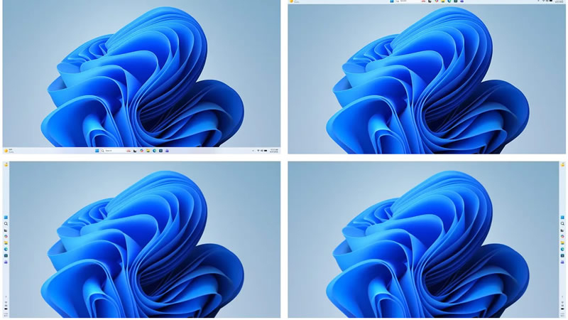 Windows 11에서 작업 표시줄이 마침내 이동 가능해집니다, 윈도우 10처럼.