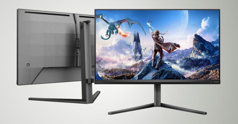 필립스가 5K 모드에서 165Hz 또는 QHD 모드에서 330Hz로 작동 가능한 Evnia 27M2G5800 모니터를 출시합니다
