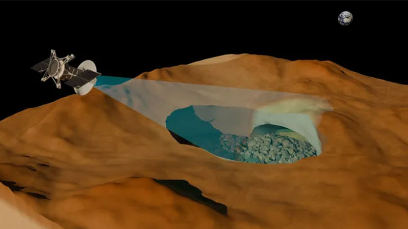 마젤란 프로그램의 유산: 금성에서 다십미터 규모의 지하 터널이 발견되었습니다