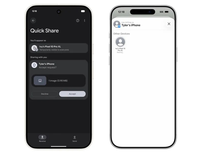 오포 폰은 곧 AirDrop을 사용해 아이폰의 사진과 파일을 전송할 수 있게 될 것입니다