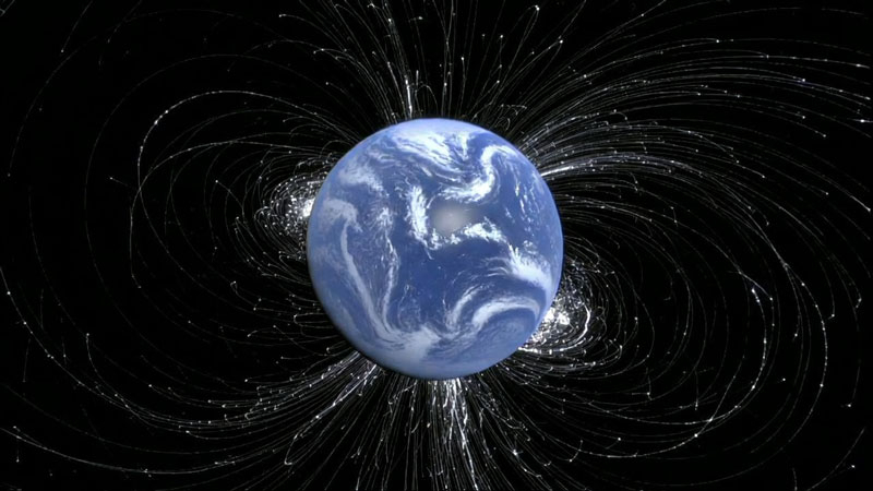 지구 자기장의 비균질성이 맨틀의 비밀 구조에 의해 발생한다는 것이 입증되었습니다.